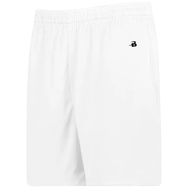 B-Core 5-Inch Inseam Pocketed Shorts with 100% polyester performance fabric.... from ASI 37461 Augusta Sportswear / Badger Sport Badger Sportswear