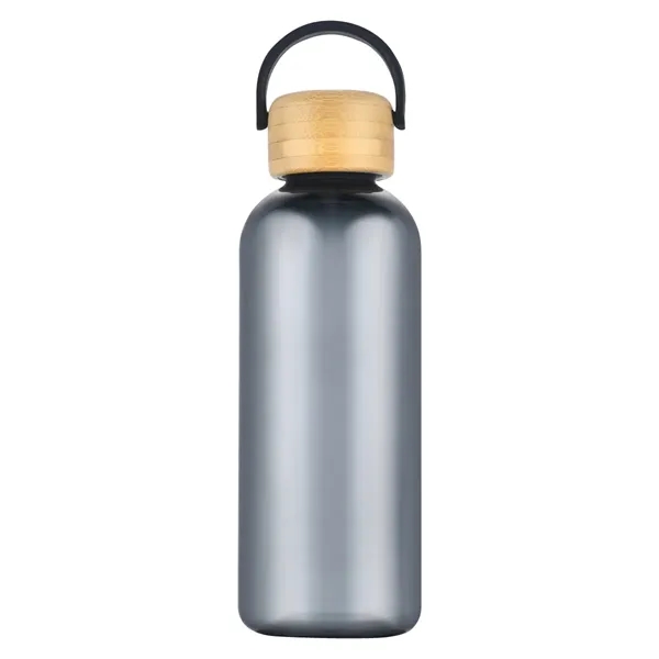 21-oz. RPET plastic water bottle with bamboo lid.... from ASI 57655 STOPNGO Line