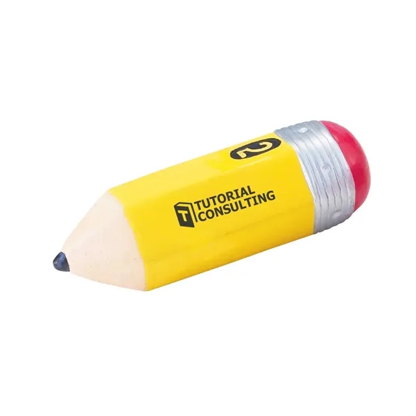 Pencil shaped stress reliever made of PU foam.... from ASI 63549 Jornik Manufacturing Corp