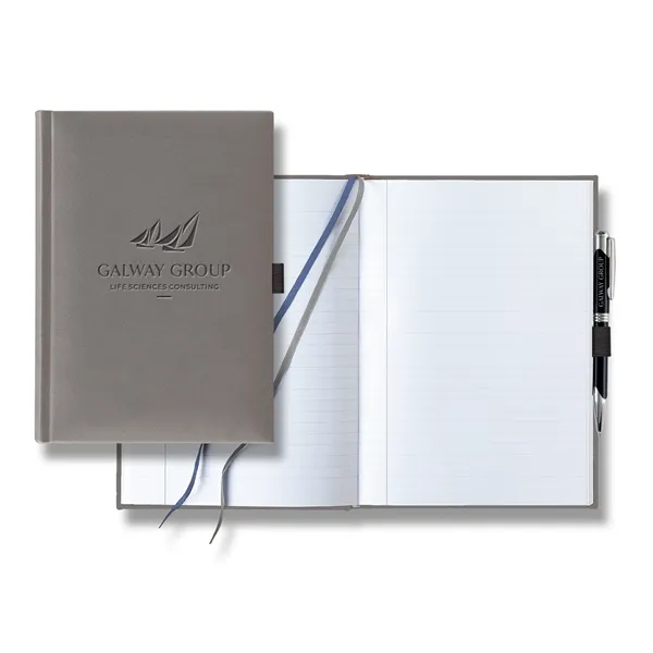 7" x 9 11/16" journal with 256 pages, two ribbon markers,... from ASI 68507 The Magnet Group / Castelli