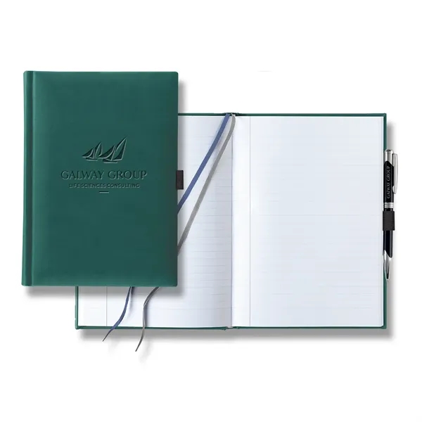 7" x 9 11/16" journal with 256 pages, two ribbon markers,... from ASI 68507 The Magnet Group / Castelli
