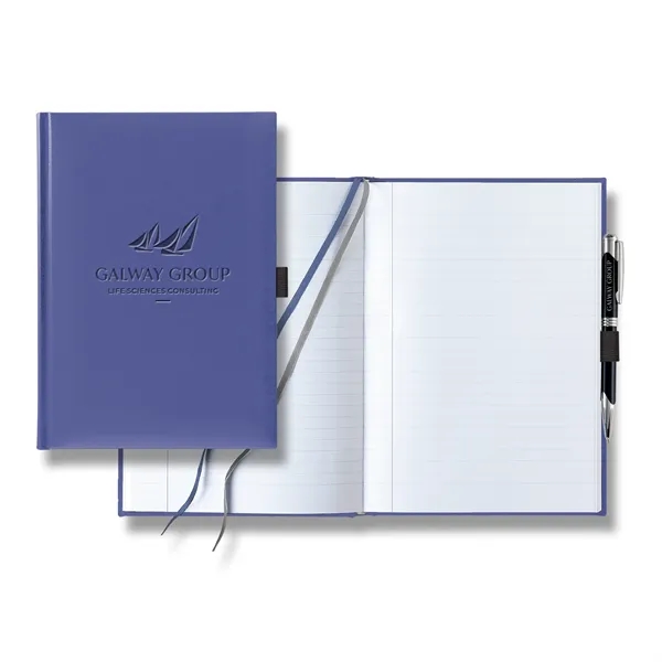 7" x 9 11/16" journal with 256 pages, two ribbon markers,... from ASI 68507 The Magnet Group / Castelli