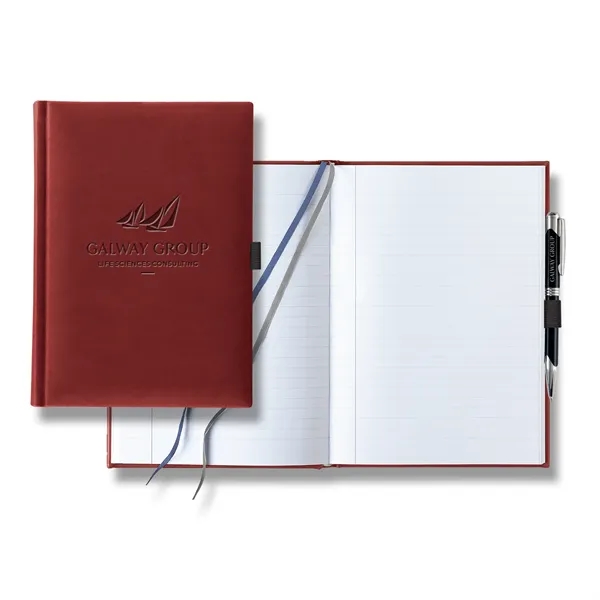 7" x 9 11/16" journal with 256 pages, two ribbon markers,... from ASI 68507 The Magnet Group / Castelli