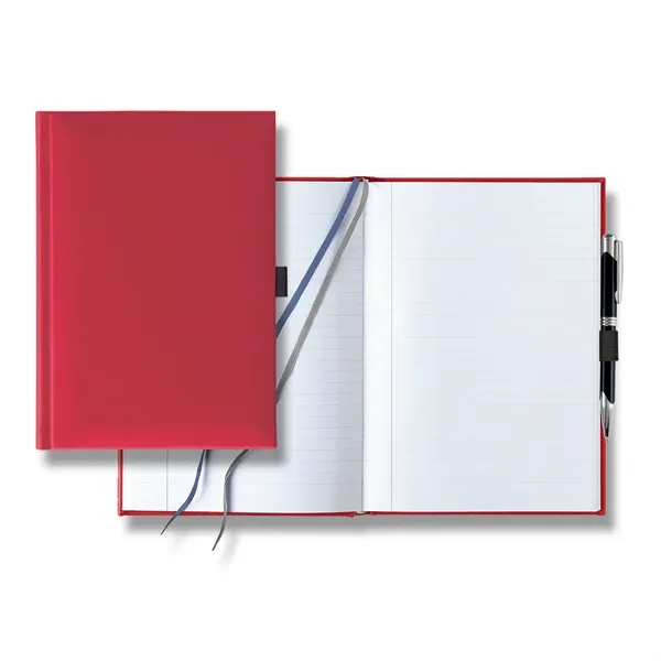 7" x 9 11/16" journal with 256 pages, two ribbon markers,... from ASI 68507 The Magnet Group / Castelli