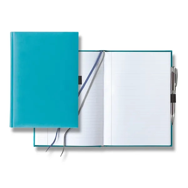 7" x 9 11/16" journal with 256 pages, two ribbon markers,... from ASI 68507 The Magnet Group / Castelli