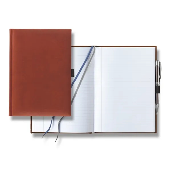 7" x 9 11/16" journal with 256 pages, two ribbon markers,... from ASI 68507 The Magnet Group / Castelli
