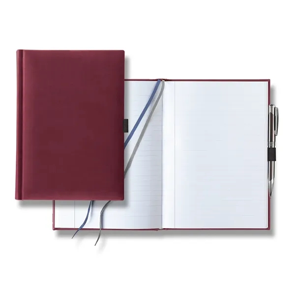 7" x 9 11/16" journal with 256 pages, two ribbon markers,... from ASI 68507 The Magnet Group / Castelli