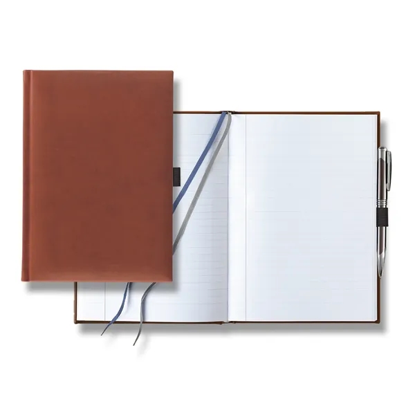7" x 9 11/16" journal with 256 pages, two ribbon markers,... from ASI 68507 The Magnet Group / Castelli