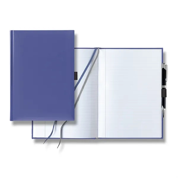 7" x 9 11/16" journal with 256 pages, two ribbon markers,... from ASI 68507 The Magnet Group / Castelli