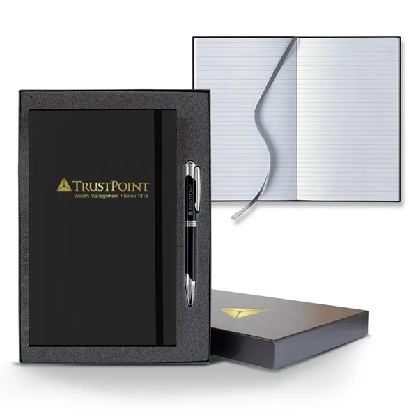 5 1/4" x 8 3/8" polyurethane journal with an elastic band... from ASI 68507 The Magnet Group / Castelli