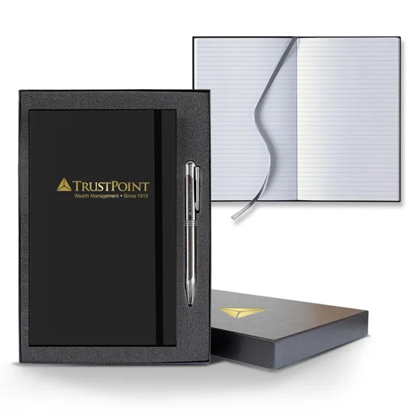 5 1/4" x 8 3/8" polyurethane journal with an elastic band... from ASI 68507 The Magnet Group / Castelli