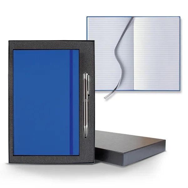 5 1/4" x 8 3/8" polyurethane journal with an elastic band... from ASI 68507 The Magnet Group / Castelli