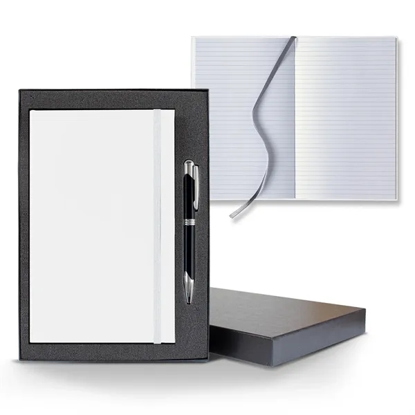 5 1/4" x 8 3/8" polyurethane journal with an elastic band... from ASI 68507 The Magnet Group / Castelli