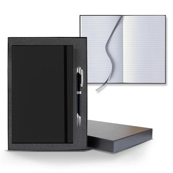 5 1/4" x 8 3/8" polyurethane journal with an elastic band... from ASI 68507 The Magnet Group / Castelli