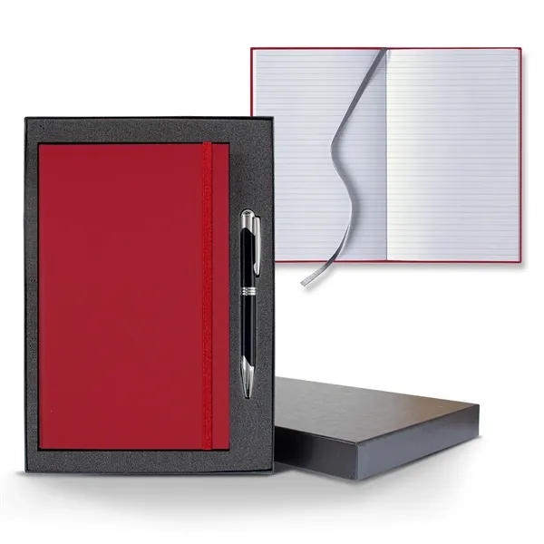 5 1/4" x 8 3/8" polyurethane journal with an elastic band... from ASI 68507 The Magnet Group / Castelli