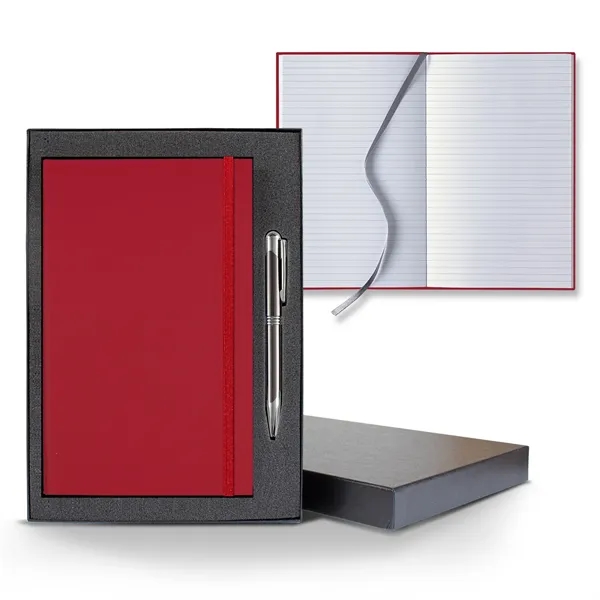 5 1/4" x 8 3/8" polyurethane journal with an elastic band... from ASI 68507 The Magnet Group / Castelli