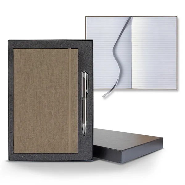 5 1/4" x 8 3/8" journal with an elastic band, 192... from ASI 68507 The Magnet Group / Castelli