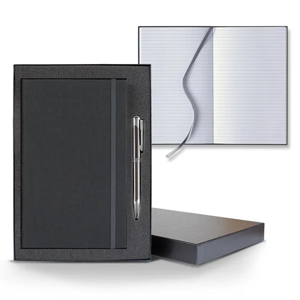 5 1/4" x 8 3/8" journal with an elastic band, 192... from ASI 68507 The Magnet Group / Castelli