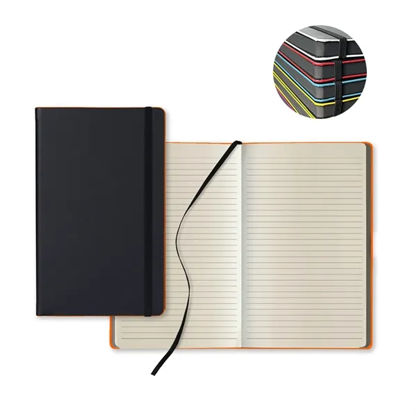 5 1/4" x 8 3/8" notebook with 224 lined pages, ribbon,... from ASI 68507 The Magnet Group / Castelli