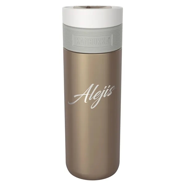 17 oz. vacuum stainless steel bottle and a patented lid.... from ASI 68507 The Magnet Group / Perfect Line
