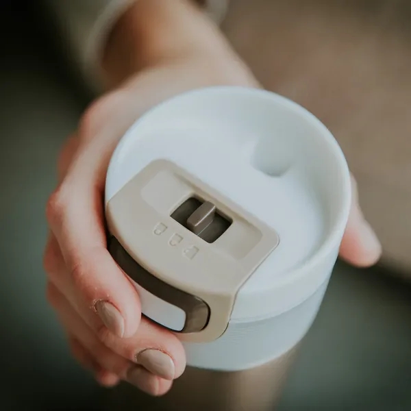 17 oz. vacuum stainless steel bottle and a patented lid.... from ASI 68507 The Magnet Group / Perfect Line