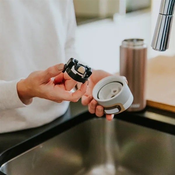 17 oz. vacuum stainless steel bottle and a patented lid.... from ASI 68507 The Magnet Group / Perfect Line