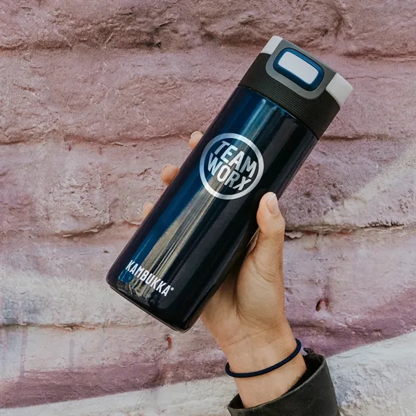 17 oz. vacuum stainless steel bottle and a patented lid.... from ASI 68507 The Magnet Group / Perfect Line