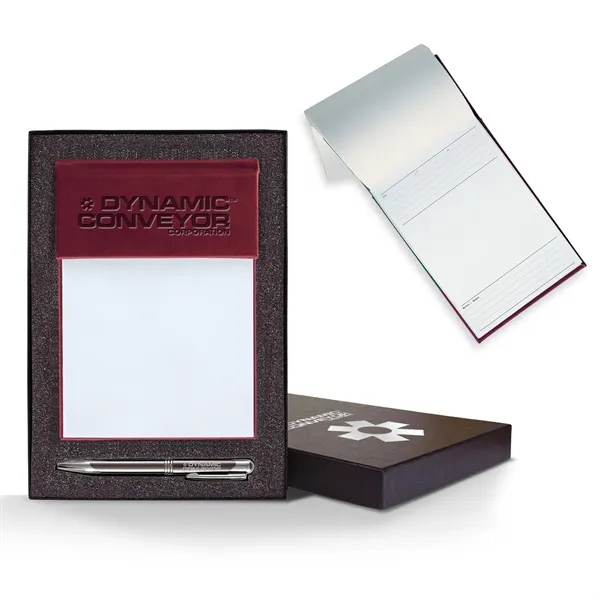 5 5/16" x 7 7/16" cube note gift set with 640... from ASI 68507 The Magnet Group / Castelli