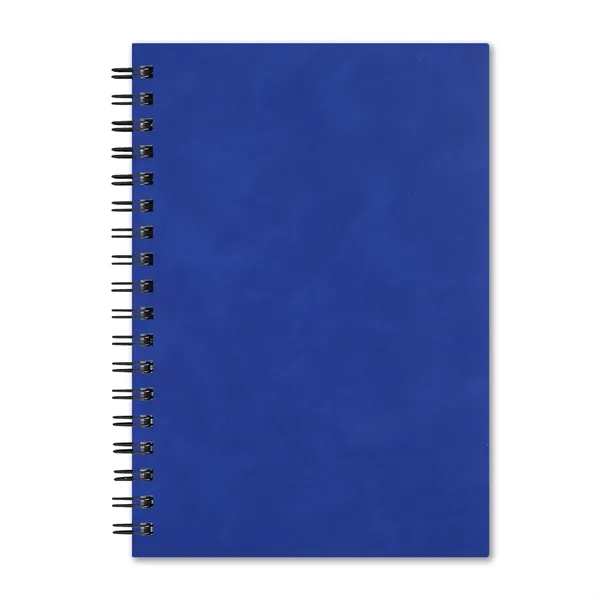 6 1/2" x 9 1/2" polyurethane diary with 128 pages.... from ASI 68507 The Magnet Group / Castelli