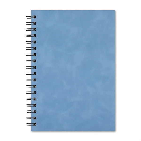 6 1/2" x 9 1/2" polyurethane diary with 128 pages.... from ASI 68507 The Magnet Group / Castelli