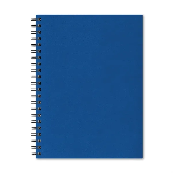 8" x 11" diary with a polyurethane cover, 128 pages, black... from ASI 68507 The Magnet Group / Castelli