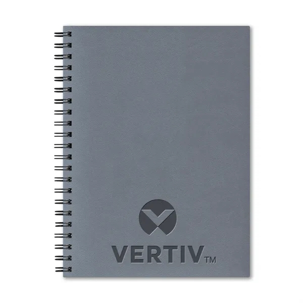 8" x 11" weekly diary with soft polyurethane cover, 128 white... from ASI 68507 The Magnet Group / Castelli