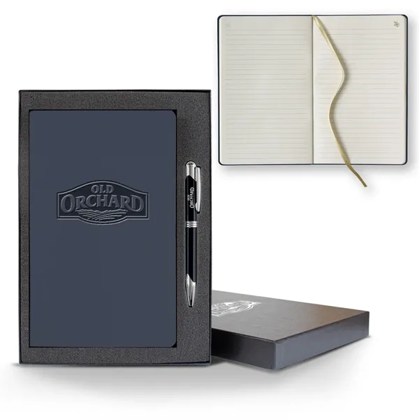 ApPeel Slim Medio Lined Apple Page Journal Gift Set... from ASI 68507 The Magnet Group