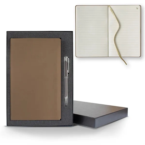 ApPeel Slim Medio Lined Apple Page Journal Gift Set... from ASI 68507 The Magnet Group