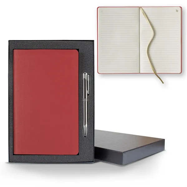 ApPeel Slim Medio Lined Apple Page Journal Gift Set... from ASI 68507 The Magnet Group