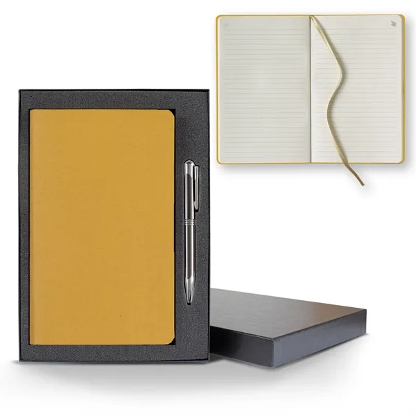 ApPeel Slim Medio Lined Apple Page Journal Gift Set... from ASI 68507 The Magnet Group