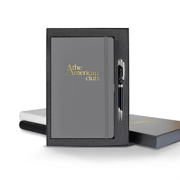 Matra Medio Lined Ivory Page Journal Gift Set... from ASI 68507 The Magnet Group / Castelli