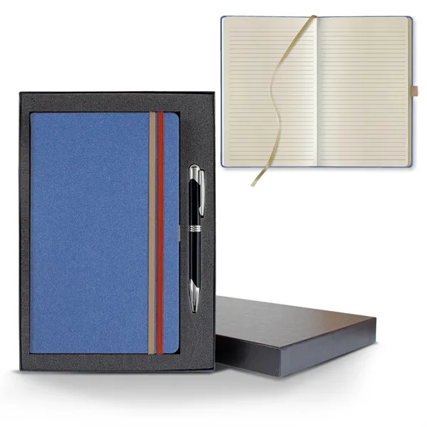 Bi Band Medio Lined Ivory Page Journal Gift Set... from ASI 68507 The Magnet Group / Castelli