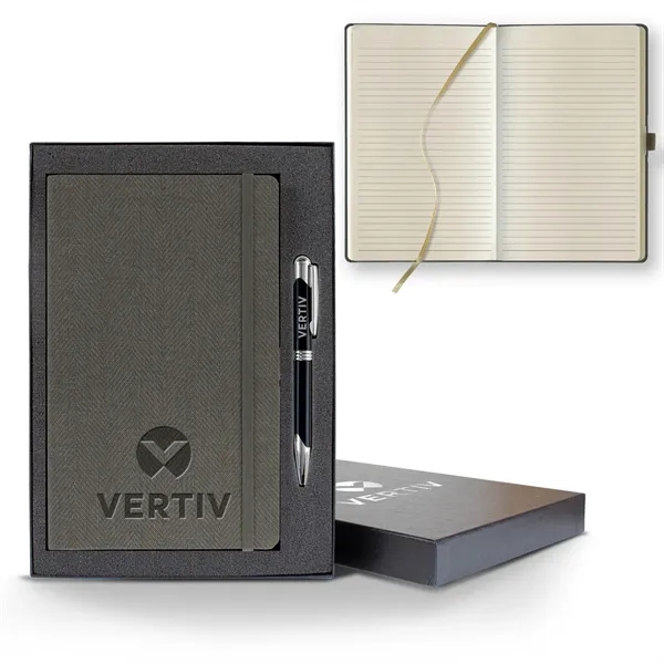 Montana Medio Lined Ivory Page Journal Gift Set... from ASI 68507 The Magnet Group / Castelli