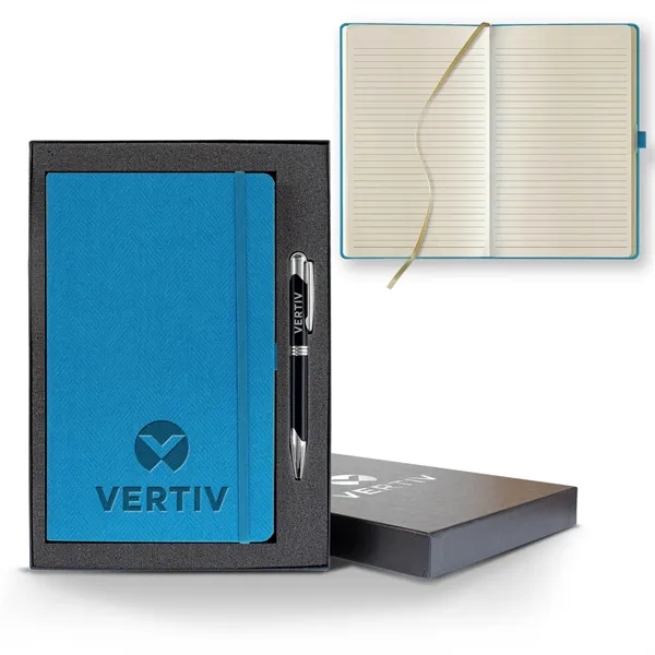 Montana Medio Lined Ivory Page Journal Gift Set... from ASI 68507 The Magnet Group / Castelli