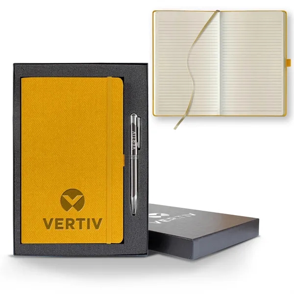 Montana Medio Lined Ivory Page Journal Gift Set... from ASI 68507 The Magnet Group / Castelli