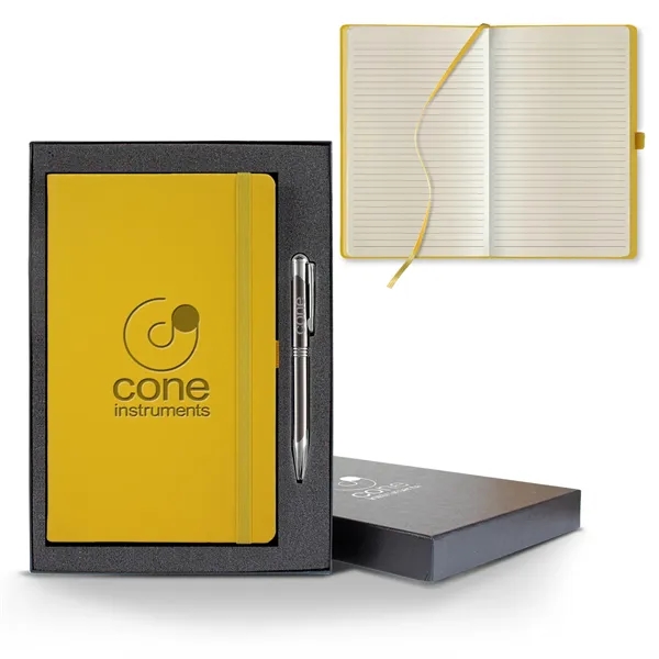 All Color Medio Lined Ivory Page Journal Gift Set... from ASI 68507 The Magnet Group / Castelli