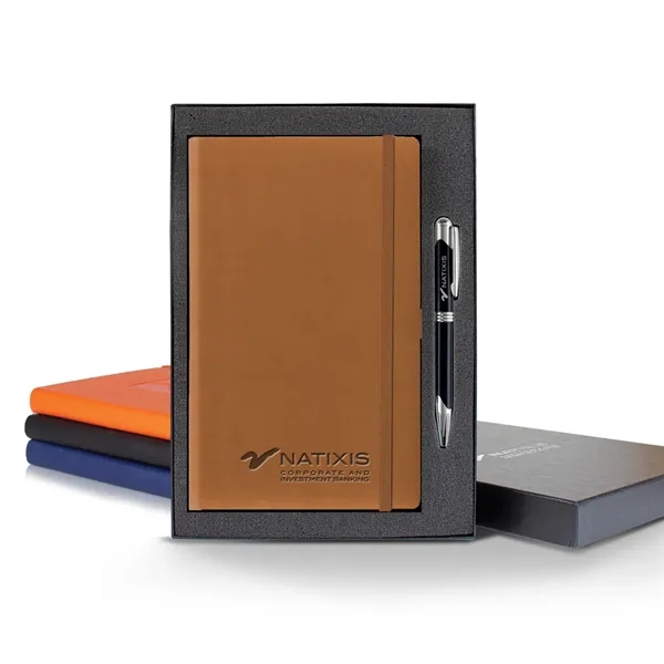 Tucson Medio Blank Ivory Page Journal Gift Set... from ASI 68507 The Magnet Group / Castelli