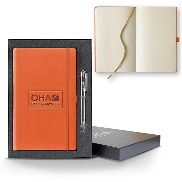 Tucson Dots Medio Ivory Page Journal Gift Set... from ASI 68507 The Magnet Group / Castelli