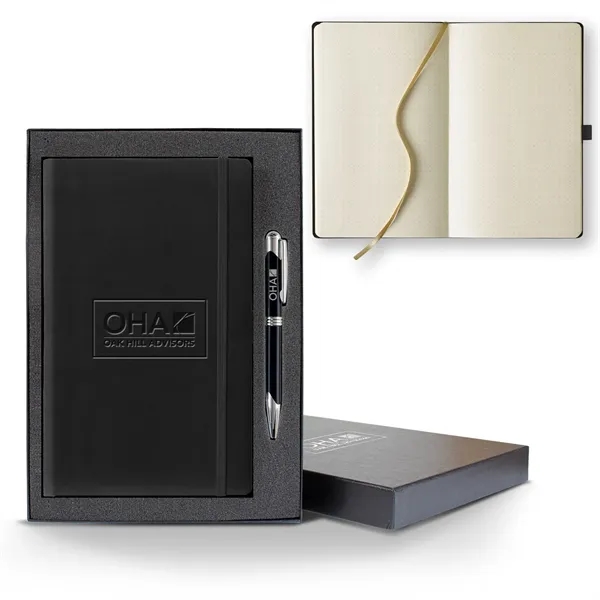 Tucson Dots Medio Ivory Page Journal Gift Set... from ASI 68507 The Magnet Group / Castelli