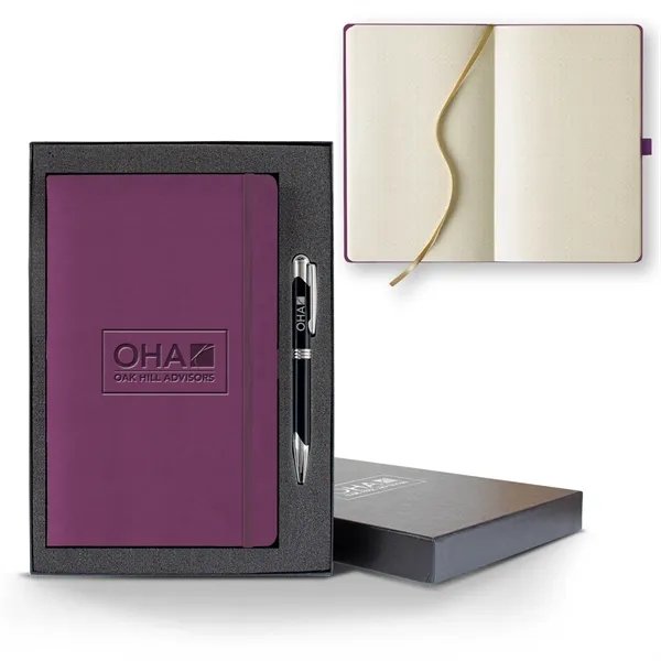 Tucson Dots Medio Ivory Page Journal Gift Set... from ASI 68507 The Magnet Group / Castelli