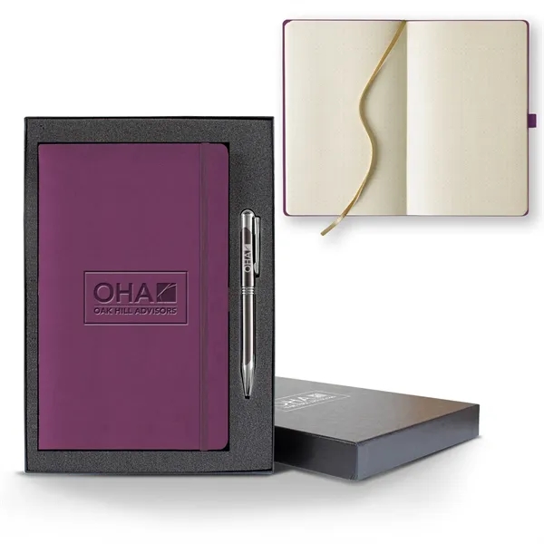 Tucson Dots Medio Ivory Page Journal Gift Set... from ASI 68507 The Magnet Group / Castelli