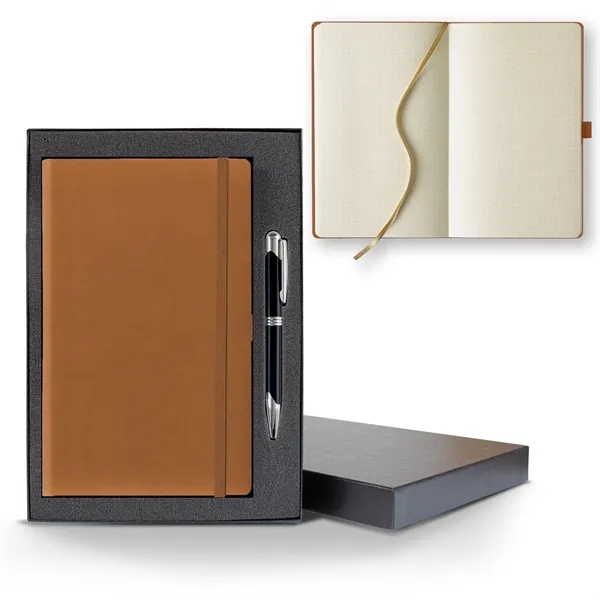 Tucson Dots Medio Ivory Page Journal Gift Set... from ASI 68507 The Magnet Group / Castelli