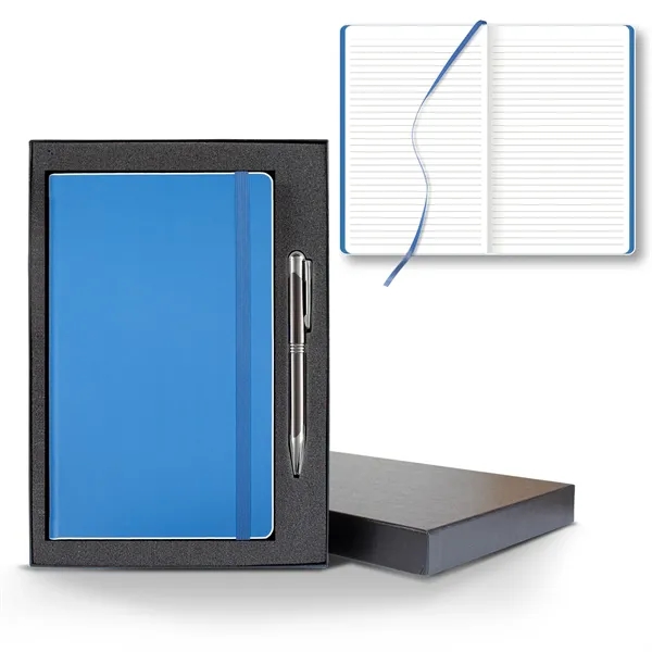 Color Laser Medio Lined White Page Journal Gift Set... from ASI 68507 The Magnet Group / Castelli