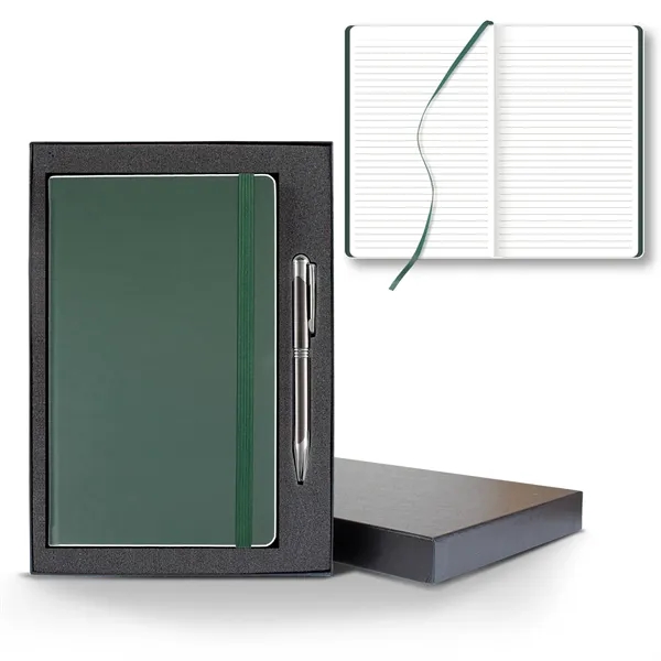 Color Laser Medio Lined White Page Journal Gift Set... from ASI 68507 The Magnet Group / Castelli